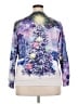Unbranded Print Purple Pullover Sweater Size 2X - photo 2