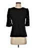 Ann Taylor Black 3/4 Sleeve Top Size S - photo 1