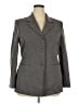 Jones Wear 100% Polyester Gray Blazer Size 18 - photo 1