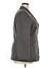 Jones Wear 100% Polyester Gray Blazer Size 18 - photo 4