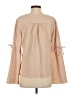 Cooper & Ella Tan Long Sleeve Blouse Size Sm (1) - photo 2