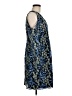 Sam Edelman 100% Nylon Print Blue Cocktail Dress Size 8 - photo 4