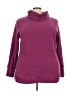 Active by Old Navy Purple Turtleneck Sweater Size 3X - photo 1