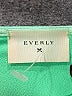 Everly 100% Polyester Solid Green Casual Dress Size M - photo 7