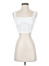 Shein 100% Polyester White Sleeveless Top Size 2 - photo 1