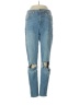 Zara Basic Stars Blue Jeans Size 4 - photo 1