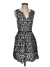 THML 100% Rayon Graphic Gray Cocktail Dress Size S - photo 1