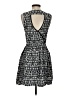 THML 100% Rayon Graphic Gray Cocktail Dress Size S - photo 2