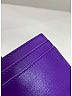 Versace Purple Leather Card Holder One size - photo 4