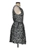 THML 100% Rayon Graphic Gray Cocktail Dress Size S - photo 4
