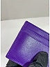 Versace Purple Leather Card Holder One size - photo 7