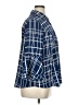 Sami & JO Blue 3/4 Sleeve Button-Down Shirt Size XL - photo 4