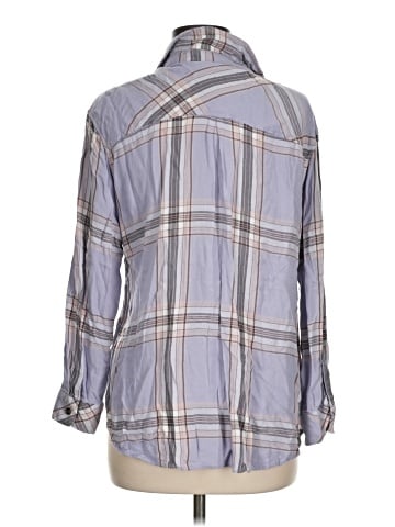 Simply Styled 3/4 Sleeve Button-Down Shirt (view 2)