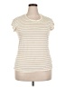 Universal Thread 100% Cotton Ivory Short Sleeve Turtleneck Size XXL - photo 1