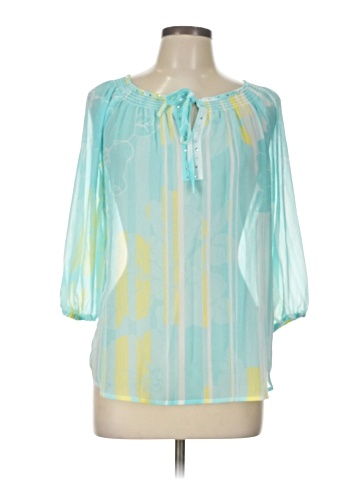 Hearts of Palm Woman 3/4 Sleeve Blouse (view 1)