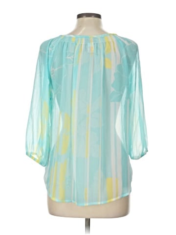 Hearts of Palm Woman 3/4 Sleeve Blouse (view 2)