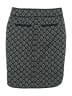 Ann Taylor LOFT Argyle Black Blue Casual Skirt Size 0 - photo 2