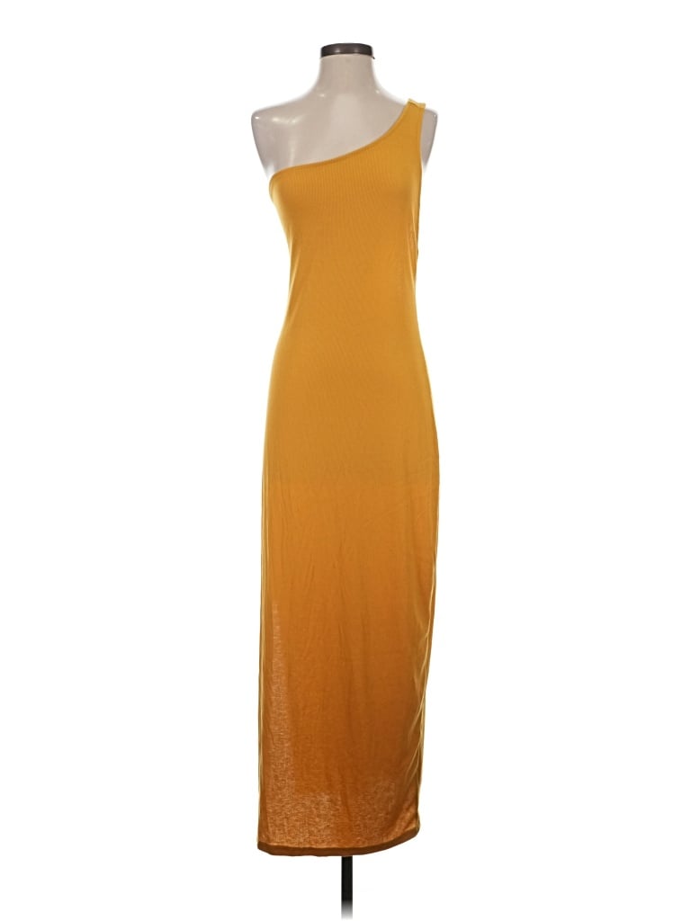 Pre-owned Fp Beach Casual Dress In Orange
