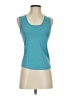 Mountain Hardwear 100% Polyester Teal Active Tank Size XS - photo 1