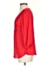 Blue Rain 100% Polyester Red 3/4 Sleeve Blouse Size S - photo 5