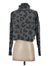 Gaze Animal Print Gray Turtleneck Sweater Size XS - photo 2