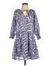 Rails Print Blue Casual Dress Size XS - photo 1