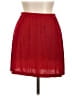Unbranded Solid Red Casual Skirt Size L - photo 1