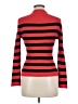 Assorted Brands Stripes Red Turtleneck Sweater Size M - photo 2