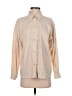 The Limited Solid Tan Long Sleeve Blouse Size S - photo 1