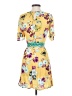 Hale Bob Print Yellow Casual Dress Size XS - photo 2