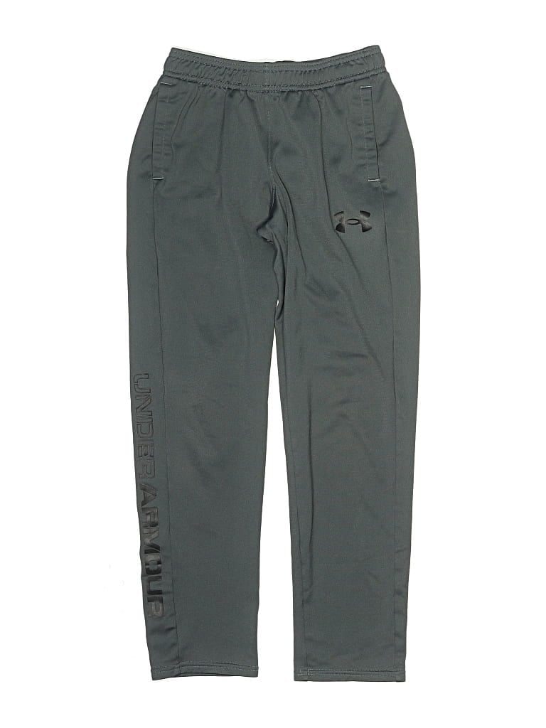 Pre-owned Under Armour Kids' Casual Pants In Gray
