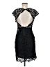Alice + Olivia 100% Polyester Black Cocktail Dress Size M (estimated) - photo 2