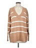 Aerie Stripes Tan Pullover Sweater Size S - photo 1