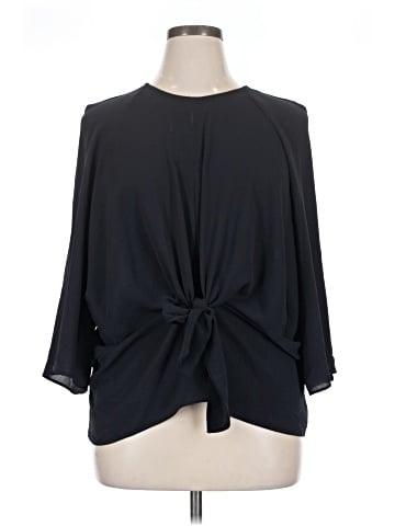 BCBGMAXAZRIA 3/4 Sleeve Blouse (view 1)