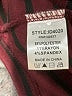iris Stripes Burgundy Casual Dress Size M - photo 8