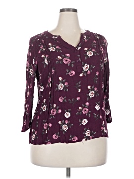 Monday Fun 3/4 Sleeve Blouse