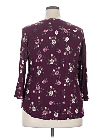 Monday Fun 3/4 Sleeve Blouse (view 2)