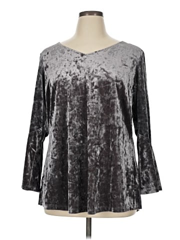 Isaac Mizrahi LIVE! 3/4 Sleeve Top (view 1)