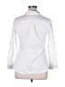 Icinoo White Ivory 3/4 Sleeve Button-Down Shirt Size XL (estimated) - photo 2
