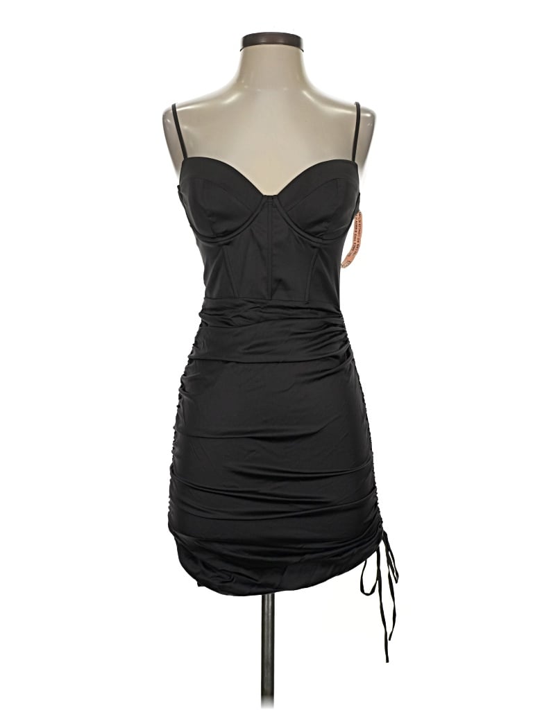 Oh Polly Cocktail Dress In Black