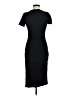 Zara Solid Black Casual Dress Size M - photo 2