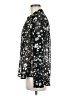 CAbi 100% Polyester Floral Black Long Sleeve Blouse Size M - photo 5