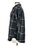 Maurices 100% Cotton Plaid Gray Long Sleeve Button-Down Shirt Size M - photo 5