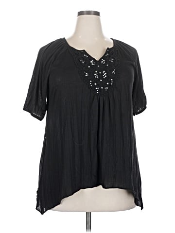 French Laundry Short Sleeve Blouse (view 1)