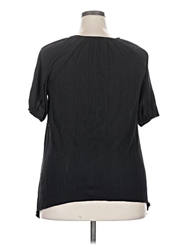 French Laundry Short Sleeve Blouse (view 2)