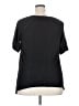 French Laundry 100% Polyester Black Short Sleeve Blouse Size 2X - photo 2