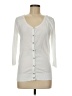 Caslon 100% Cotton White Cardigan Size M - photo 1