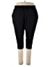 Reebok Solid Black Active Pants Size 2X - photo 1