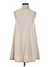LUCCA Solid Tan Casual Dress Size S - photo 1