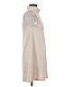 LUCCA Solid Tan Casual Dress Size S - photo 4